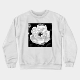 White Flower Crewneck Sweatshirt